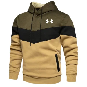 Under Armour Exclusive Logo Fleece Pullover Sweatshirts Golf HOGOF280525A02UA - ArmyGreen