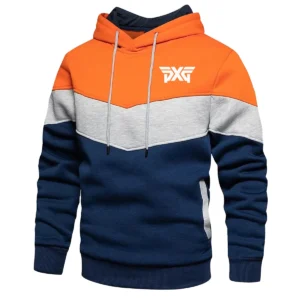 PXG Exclusive Logo Fleece Pullover Sweatshirts Golf HOGOF280525A02PXG - Orange