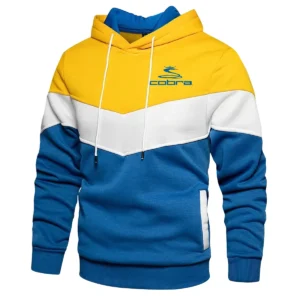 Cobra Golf Exclusive Logo Fleece Pullover Sweatshirts Golf HOGOF280525A02CB - Yellow