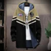 Collingwood Magpies Australian Football League Exclusive Logo Fleece Windbreaker HOAFL240525FW01COLL