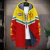 Gold Coast SUNS Australian Football League Exclusive Logo Fleece Windbreaker HOAFL240525FW01GCFC