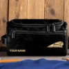 Indian Motorcycles Motorcycles  Exclusive Logo - Personalized Leather Toiletry Bag QTMT180425IND - Black
