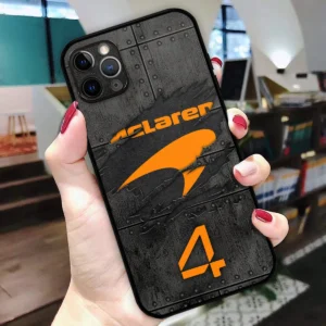 4 Lando Norris McLaren F1 Team Phone Case - Dustproof, Scratch & Shock Resistant - BLMCL2625A2NR