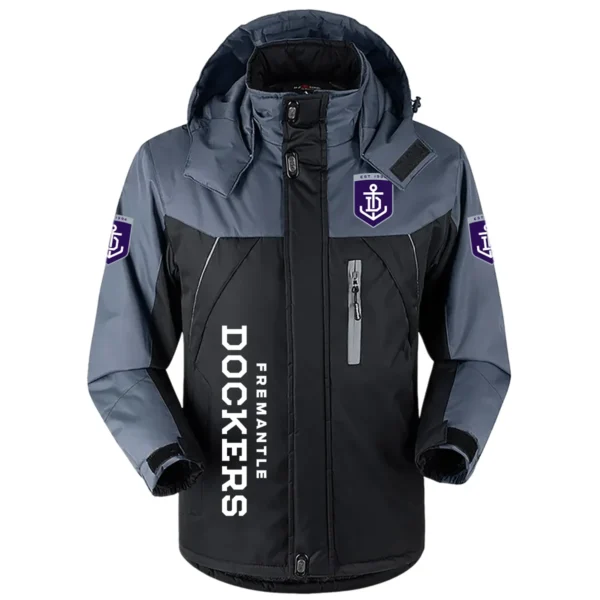 Fremantle Dockers Australian Football League Exclusive Logo Plush Charging Suit HOAFL220525PCS01FRE - Black - Image 2