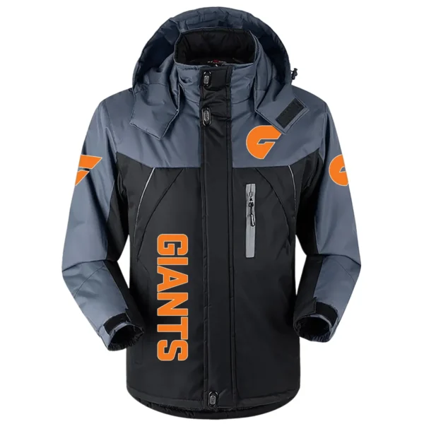 GWS Giants Australian Football League Exclusive Logo Plush Charging Suit HOAFL220525PCS01GWS - Black - Image 2