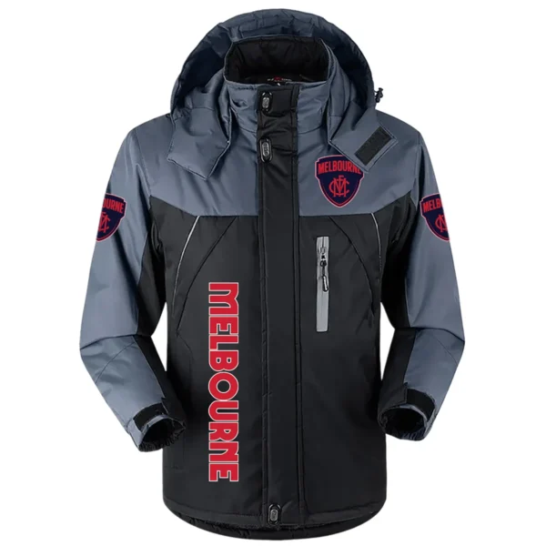Melbourne Demons Australian Football League Exclusive Logo Plush Charging Suit HOAFL220525PCS01MELB - Black - Image 2
