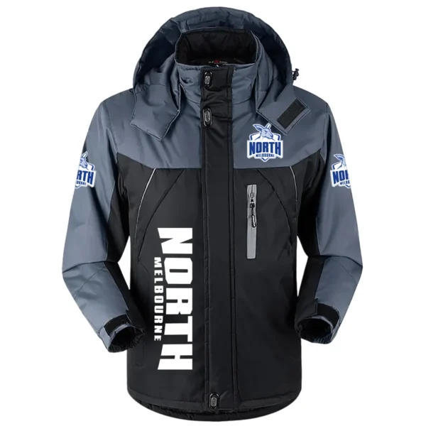 North Melbourne Kangaroos Australian Football League Exclusive Logo Plush Charging Suit HOAFL220525PCS01NMFC - Black - Image 2