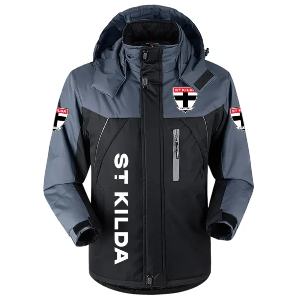 St Kilda Saints Australian Football League Exclusive Logo Plush Charging Suit HOAFL220525PCS01STK - Black - Image 2