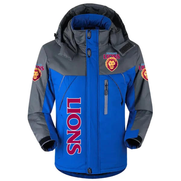 Brisbane Lions Australian Football League Exclusive Logo Plush Charging Suit HOAFL220525PCS01BL - Blue - Image 2