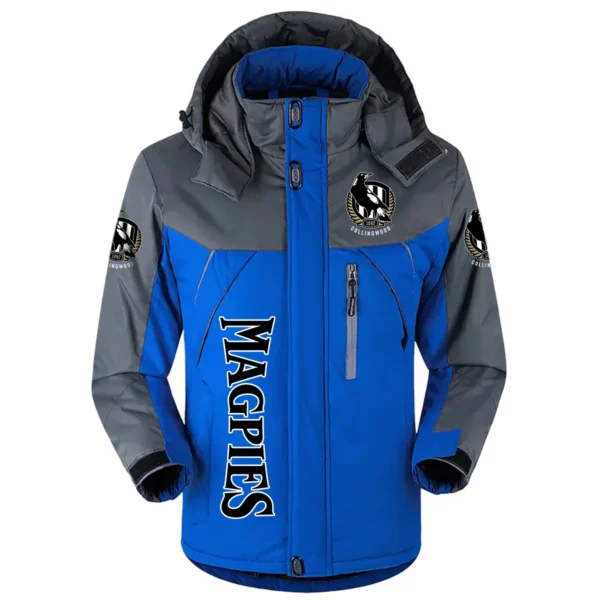 Collingwood Magpies Australian Football League Exclusive Logo Plush Charging Suit HOAFL220525PCS01COLL - Blue - Image 2