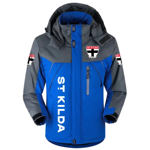 St Kilda Saints Australian Football League Exclusive Logo Plush Charging Suit HOAFL220525PCS01STK - Blue - Image 2