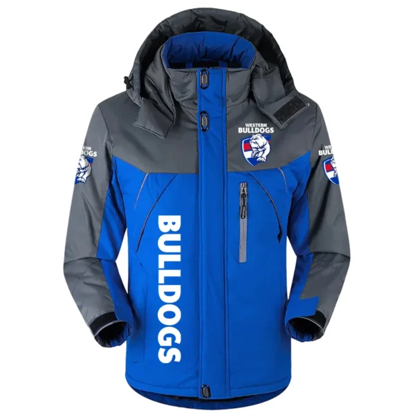 Western Bulldogs Australian Football League Exclusive Logo Plush Charging Suit HOAFL220525PCS01WB - Blue - Image 2