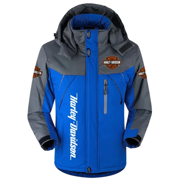 Harley-Davidson Exclusive Logo Plush Charging Suit HOMOT100625PCS01HD - Blue - Image 2