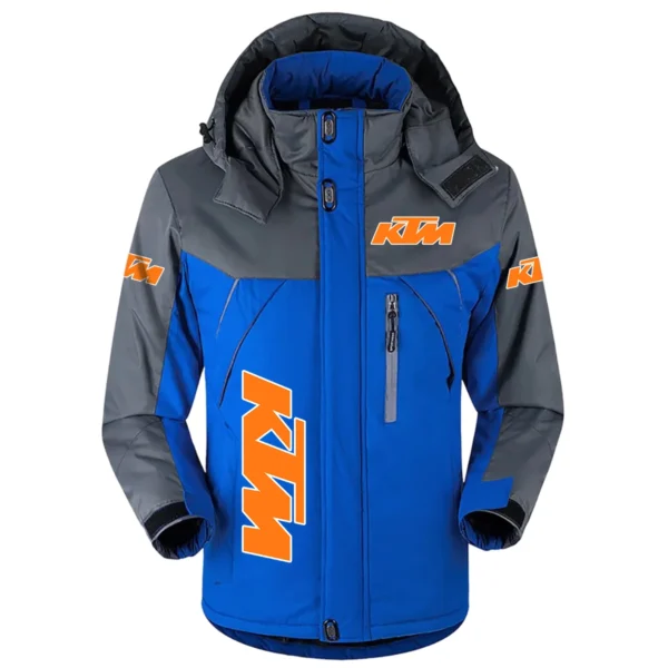 KTM Exclusive Logo Plush Charging Suit HOMOT100625PCS01KTM - Blue - Image 2