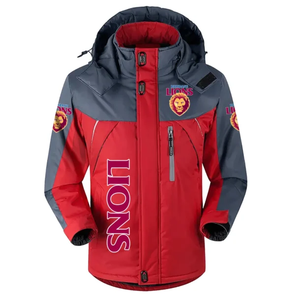 Brisbane Lions Australian Football League Exclusive Logo Plush Charging Suit HOAFL220525PCS01BL - Red - Image 2