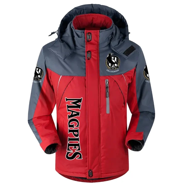 Collingwood Magpies Australian Football League Exclusive Logo Plush Charging Suit HOAFL220525PCS01COLL - Red - Image 2