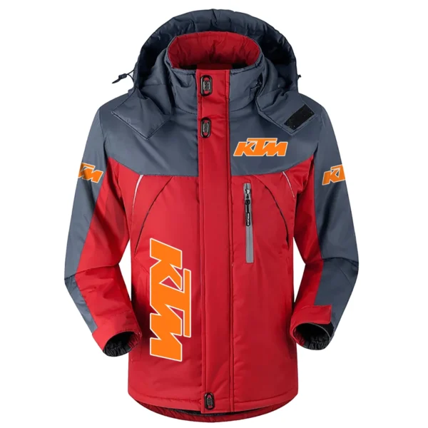 KTM Exclusive Logo Plush Charging Suit HOMOT100625PCS01KTM - Red - Image 2