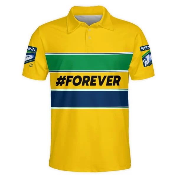 Forever Senna Formula One Exclusive Polo Shirt BLF1190525A1PL - Image 2