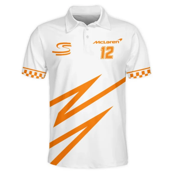 Ayrton Senna The Racing Legend McLaren F1 Exclusive Polo Shirt BLF16625A4PL - Image 2