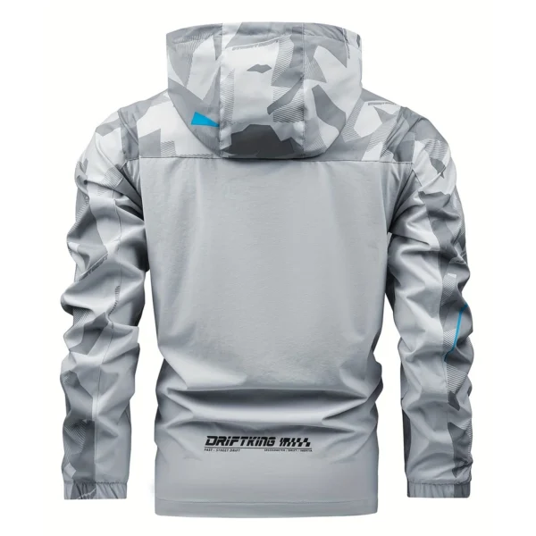KTM Exclusive Logo Outdoor Coat Waterproof HOMOT030625A01KTM - Gray - Image 2