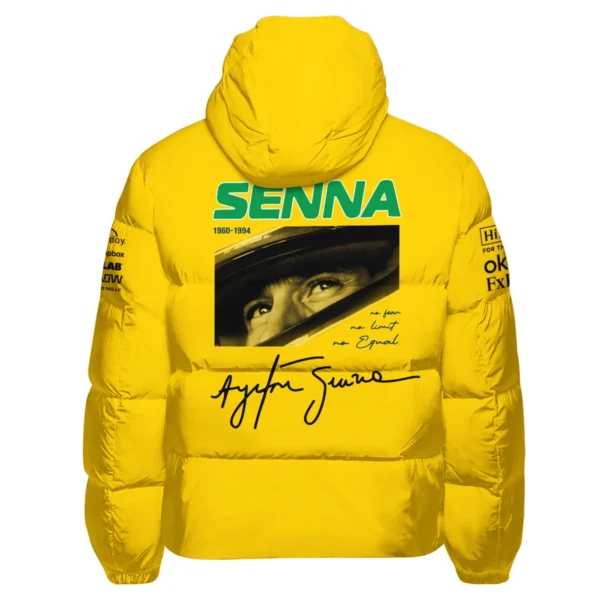 Ayrton Senna McLaren F1 Exclusive Down & Puffer Jackets BLF1190525A2HCJ - Image 3