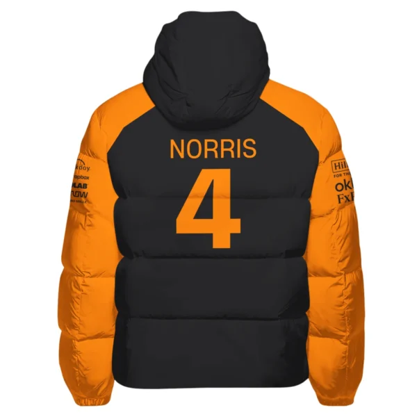 Oscar Piastri McLaren F1 Exclusive Down & Puffer Jackets BLF1290325A2HCJ - Image 3