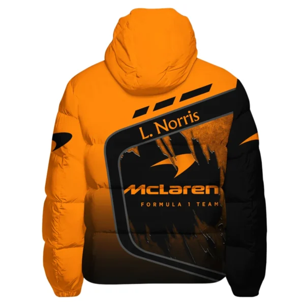 Lando Norris McLaren F1 Exclusive Down & Puffer Jackets BLMCL3425A1HCJ - Image 3