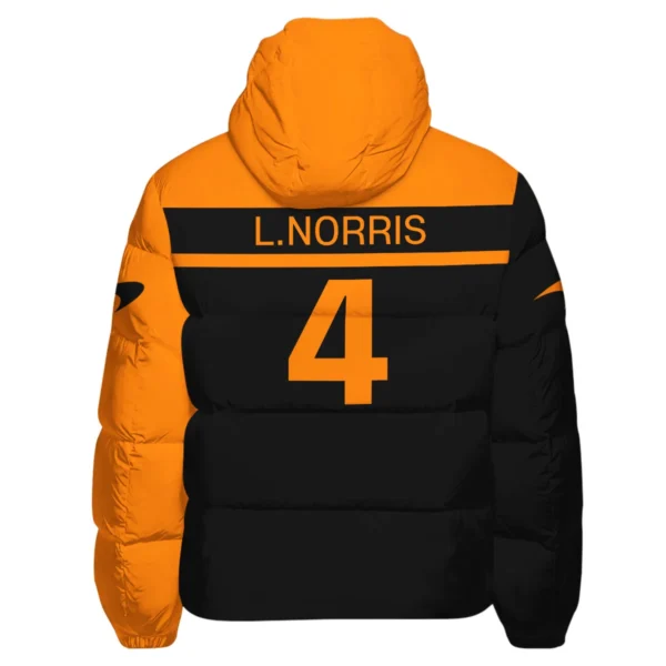 Lando Norris McLaren F1 Exclusive Down & Puffer Jackets BLMCL5525A1HCJ - Image 3