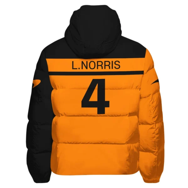 Lando Norris McLaren F1 Exclusive Down & Puffer Jackets BLMCL5525A2HCJ - Image 3