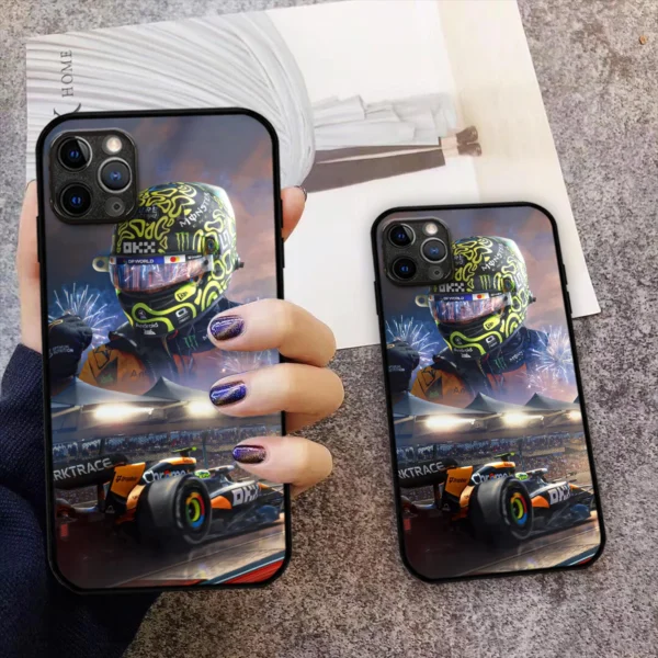 Lando Norris McLaren F1 Team Phone Case - Dustproof, Scratch & Shock Resistant - BLMCL2625A19 - Image 2