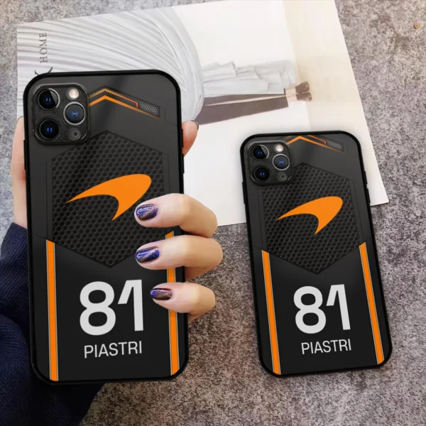 81 Piastri McLaren F1 Team Phone Case - Dustproof, Scratch & Shock Resistant - BLMCL2625A1OP - Image 2
