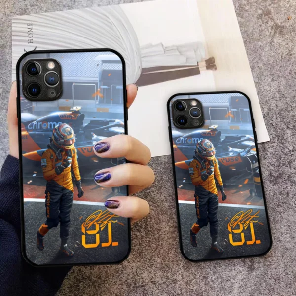 Oscar Piastri McLaren F1 Team Phone Case - Dustproof, Scratch & Shock Resistant - BLMCL2625A21 - Image 2