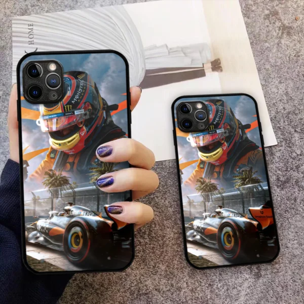 Oscar Piastri McLaren F1 Team Phone Case - Dustproof, Scratch & Shock Resistant - BLMCL2625A22 - Image 2