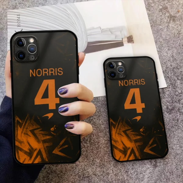 4 Lando Norris McLaren F1 Team Phone Case - Dustproof, Scratch & Shock Resistant - BLMCL2625A4NR - Image 2