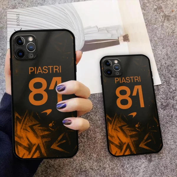 81 Oscar Piastri McLaren F1 Team Phone Case - Dustproof, Scratch & Shock Resistant - BLMCL2625A4OP - Image 2