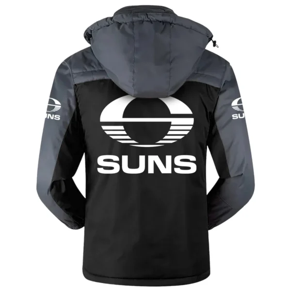 Gold Coast SUNS Australian Football League Exclusive Logo Plush Charging Suit HOAFL220525PCS01GCFC - Black - Image 3