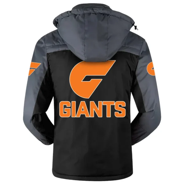 GWS Giants Australian Football League Exclusive Logo Plush Charging Suit HOAFL220525PCS01GWS - Black - Image 3