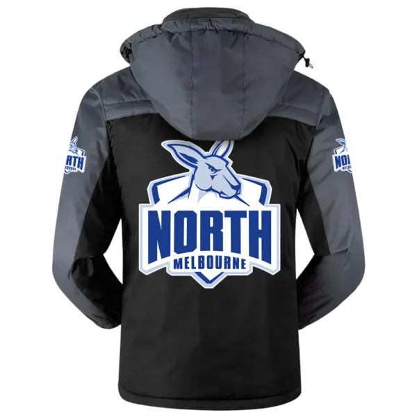 North Melbourne Kangaroos Australian Football League Exclusive Logo Plush Charging Suit HOAFL220525PCS01NMFC - Black - Image 3