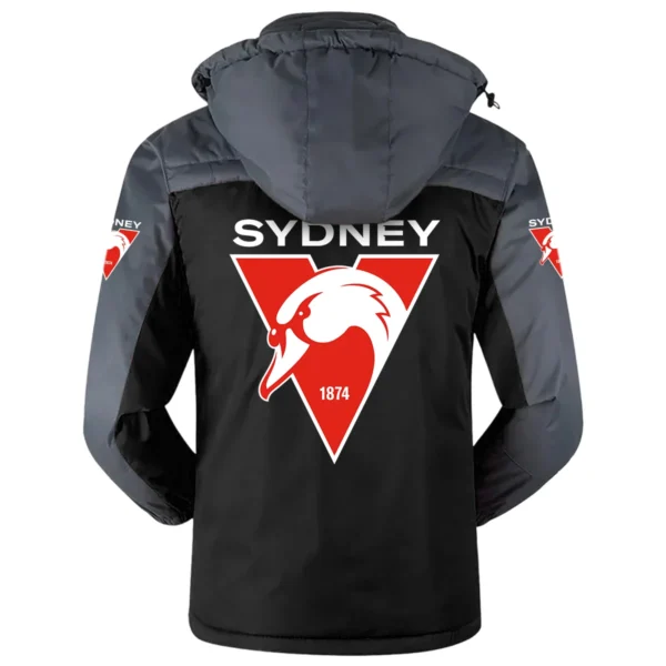 Sydney Swans Australian Football League Exclusive Logo Plush Charging Suit HOAFL220525PCS01SYD - Black - Image 3