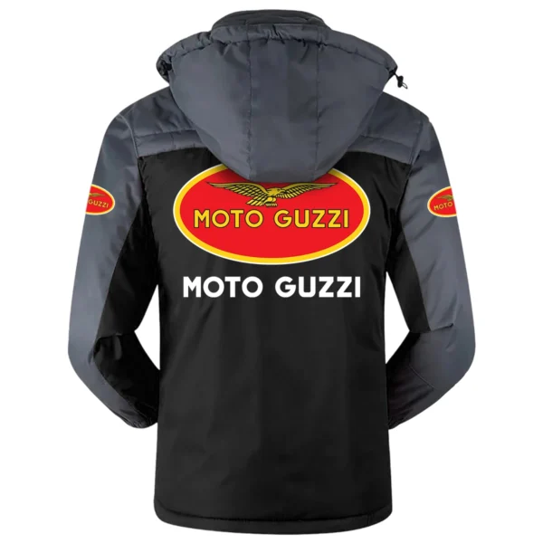 Moto Guzzi Exclusive Logo Plush Charging Suit HOMOT100625PCS01MGU - Black - Image 3