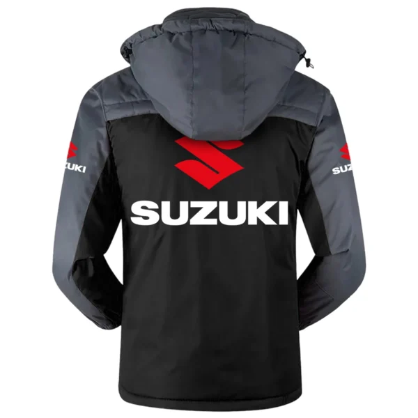 Suzuki Exclusive Logo Plush Charging Suit HOMOT100625PCS01SUZ - Black - Image 3