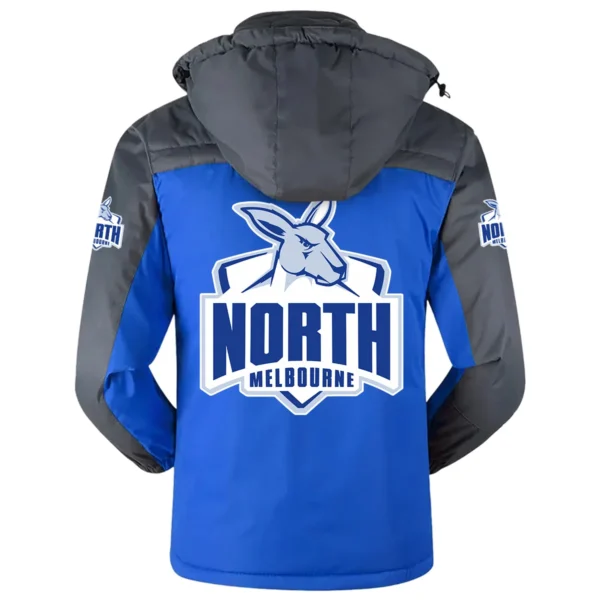 North Melbourne Kangaroos Australian Football League Exclusive Logo Plush Charging Suit HOAFL220525PCS01NMFC - Blue - Image 3