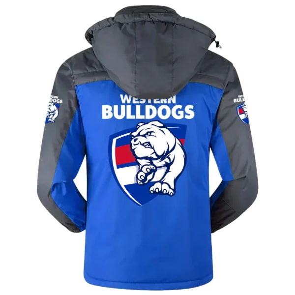 Western Bulldogs Australian Football League Exclusive Logo Plush Charging Suit HOAFL220525PCS01WB - Blue - Image 3