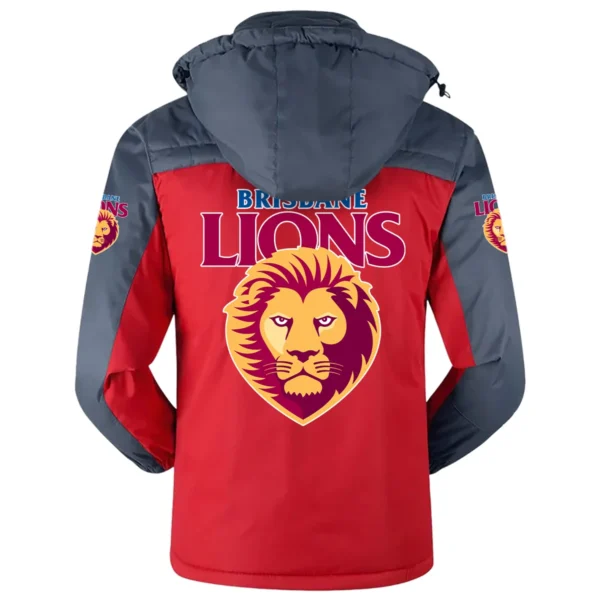 Brisbane Lions Australian Football League Exclusive Logo Plush Charging Suit HOAFL220525PCS01BL - Red - Image 3