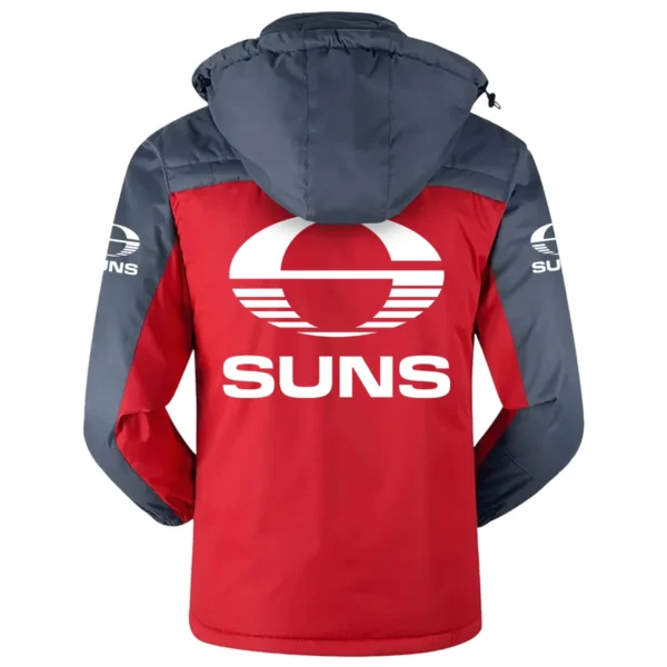 Gold Coast SUNS Australian Football League Exclusive Logo Plush Charging Suit HOAFL220525PCS01GCFC - Red - Image 3