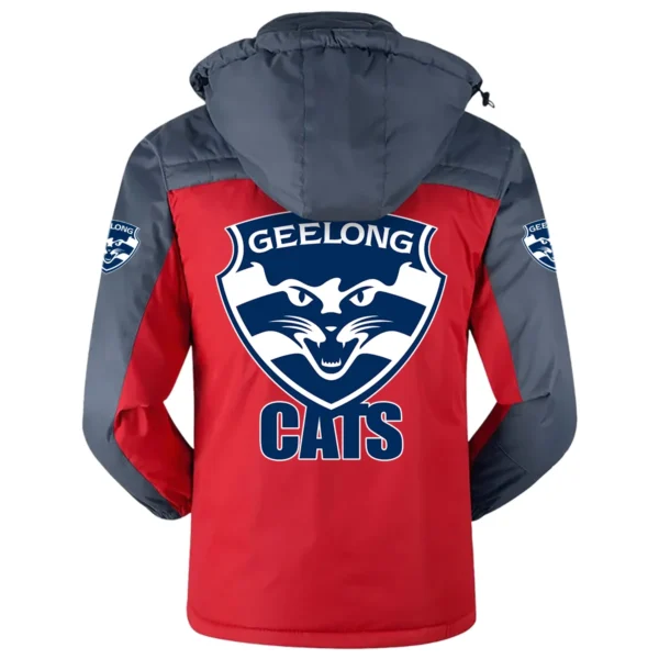 Geelong Cats Australian Football League Exclusive Logo Plush Charging Suit HOAFL220525PCS01GEEL - Red - Image 3