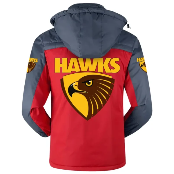 Hawthorn Hawks Australian Football League Exclusive Logo Plush Charging Suit HOAFL220525PCS01HAW - Red - Image 3