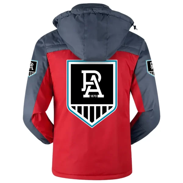 Port Adelaide Power Australian Football League Exclusive Logo Plush Charging Suit HOAFL220525PCS01PORT - Red - Image 3