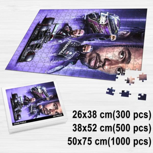 Lewis Hamilton - Jigsaw Puzzle Game For F1 Fans BLF1PZ10 - Image 2