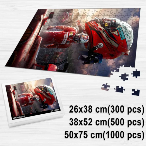 Kimi Raikkonen - Jigsaw Puzzle Game For F1 Fans BLF1PZ13 - Image 2